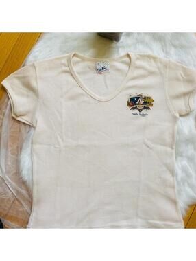 Arei Cream Women's Blouse Puerto Vallarta SIze XL